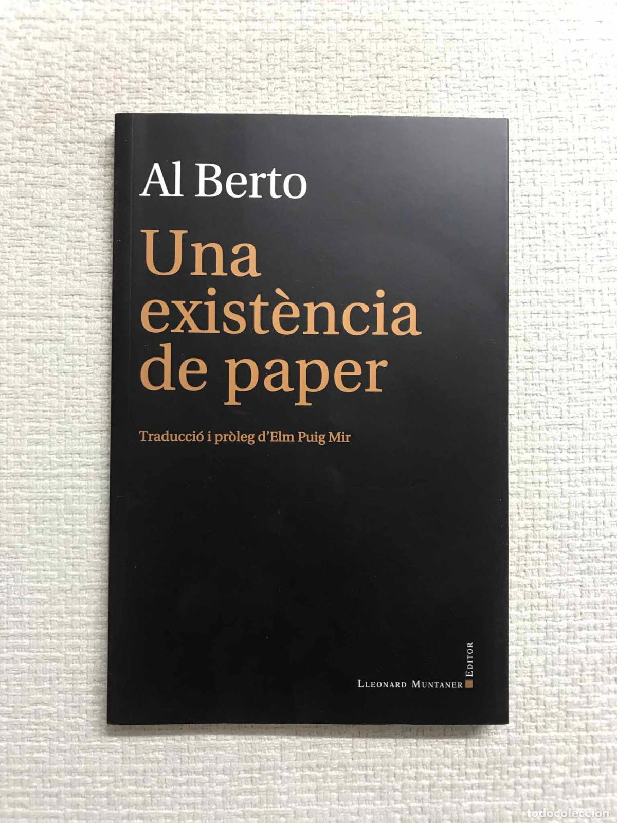 Libros: Una exist&egrave;ncia de paper - Al Berto - Foto 1