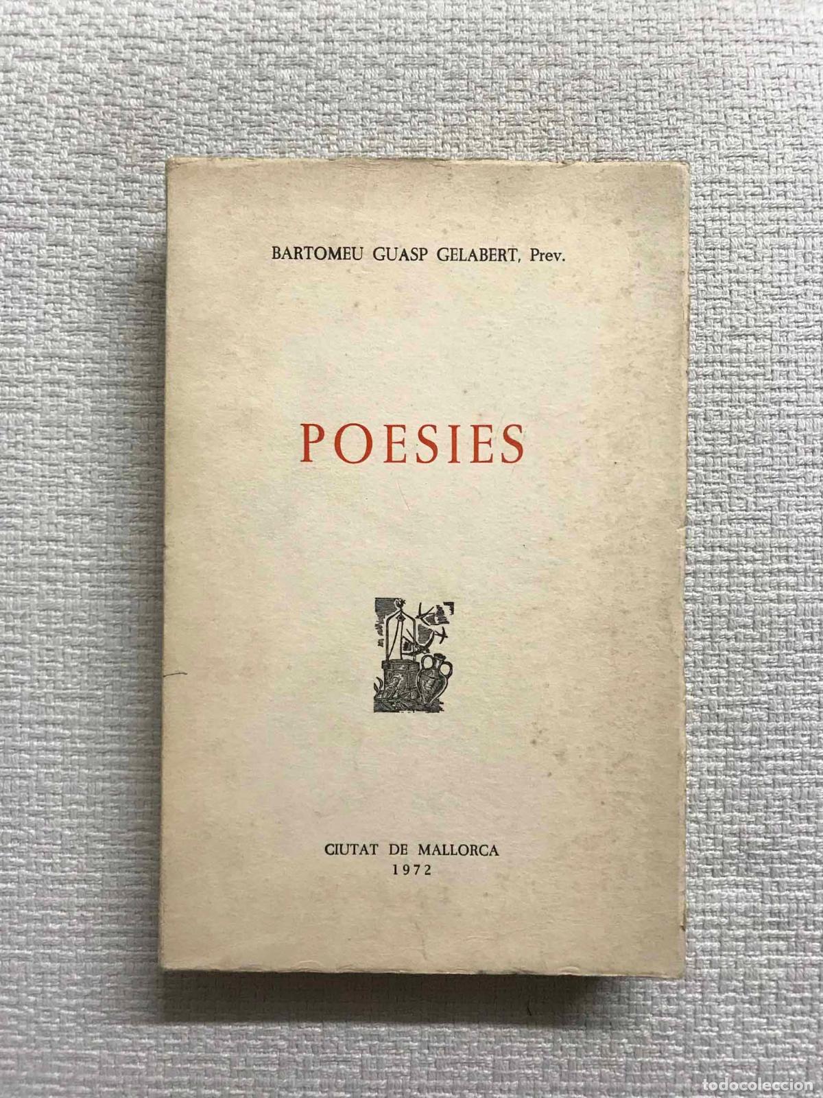 Libros: Poesies - Bartomeu Guasp Gelabert - Foto 1