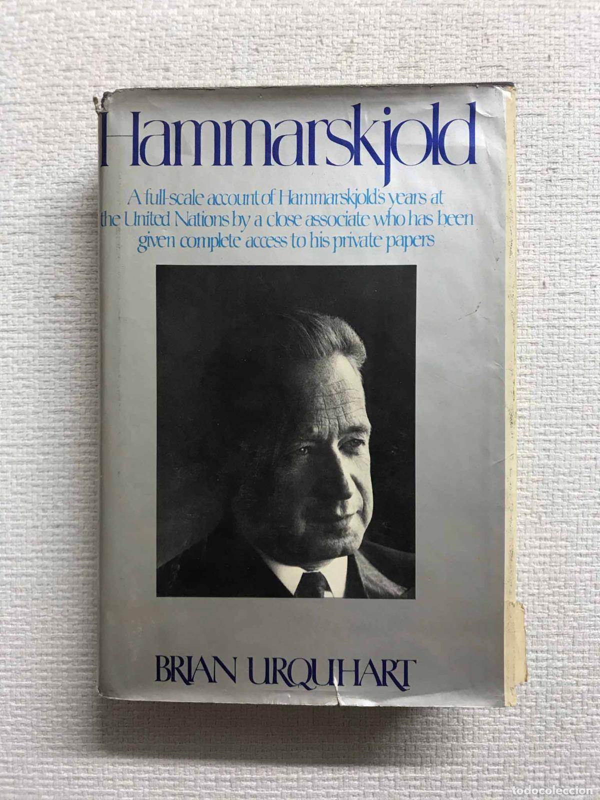 Libros: Hammarskjold - Urquhart, Brian. - Foto 1