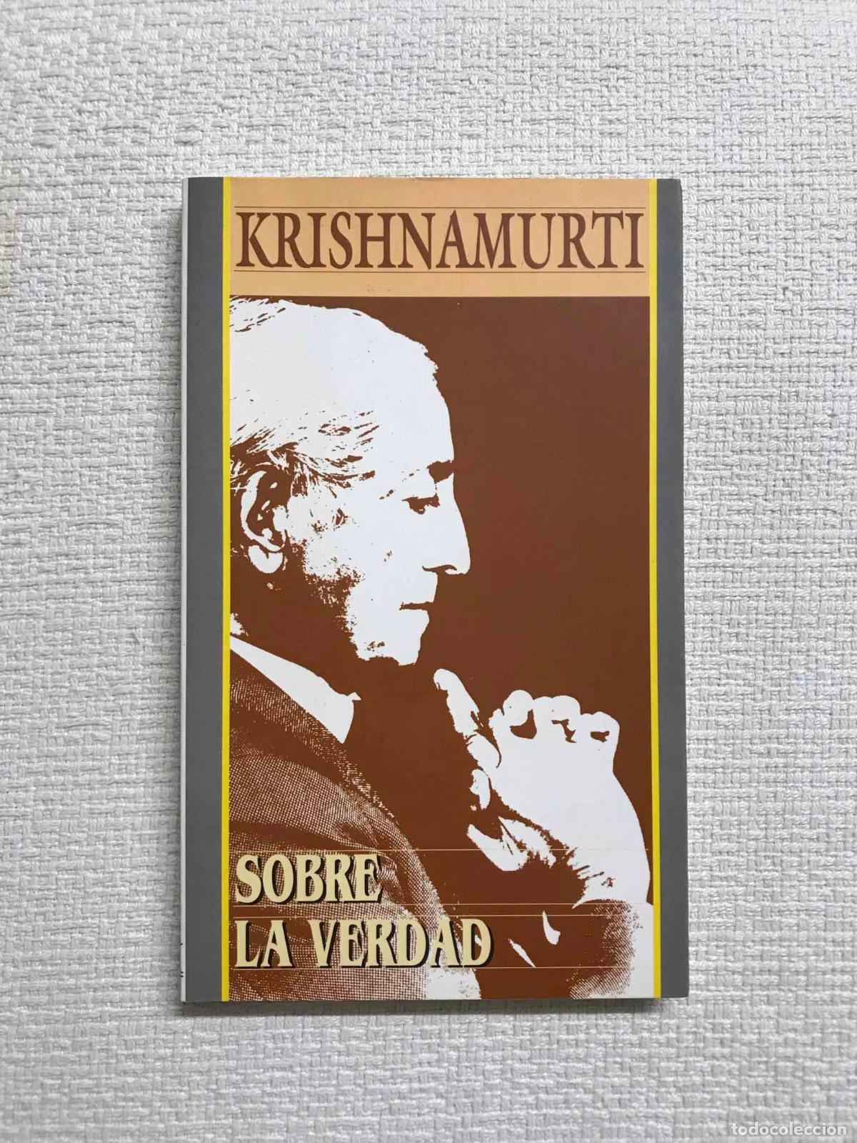 Libros: Sobre la verdad - J. Krishanamurti - Foto 1