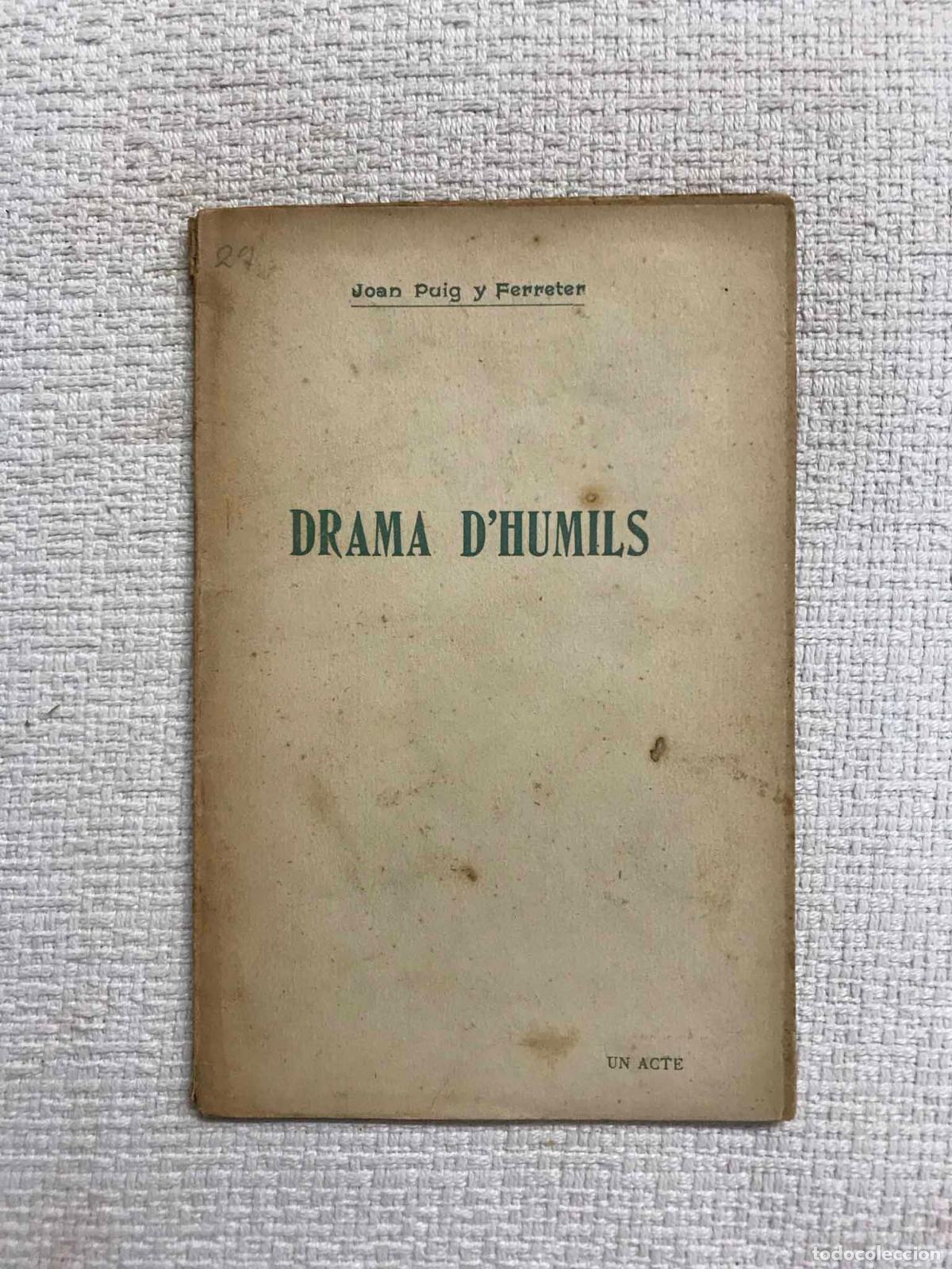 Libros: Drama dhumils - Joan Puig i Ferreter - Foto 1