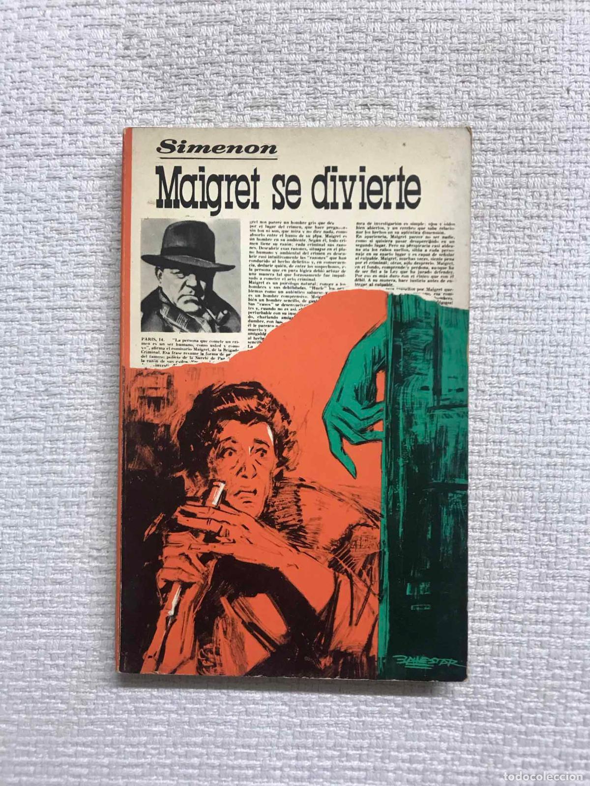 Libros: Maigret se divierte - Georges Simenon - Foto 1