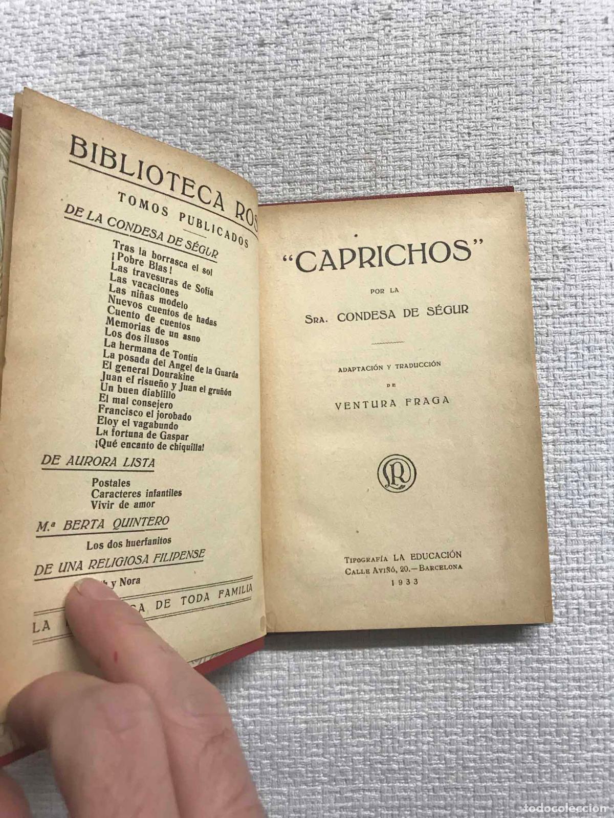 Libros: Caprichos - Condesa de S&eacute;gur - Foto 2
