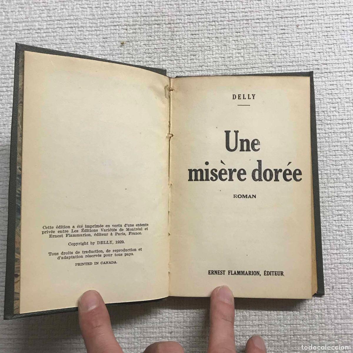 Libros: Une mis&egrave;re dor&eacute;e - Delly - Foto 2