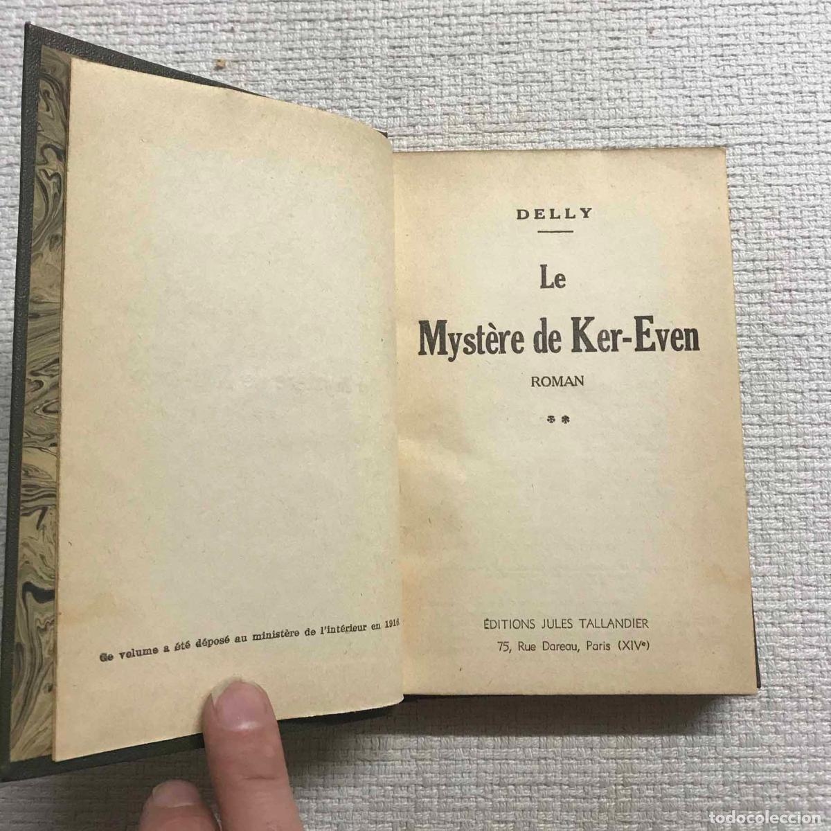 Libros: Le Myst&egrave;re de Ker-Even. Vol. II - Delly - Foto 2