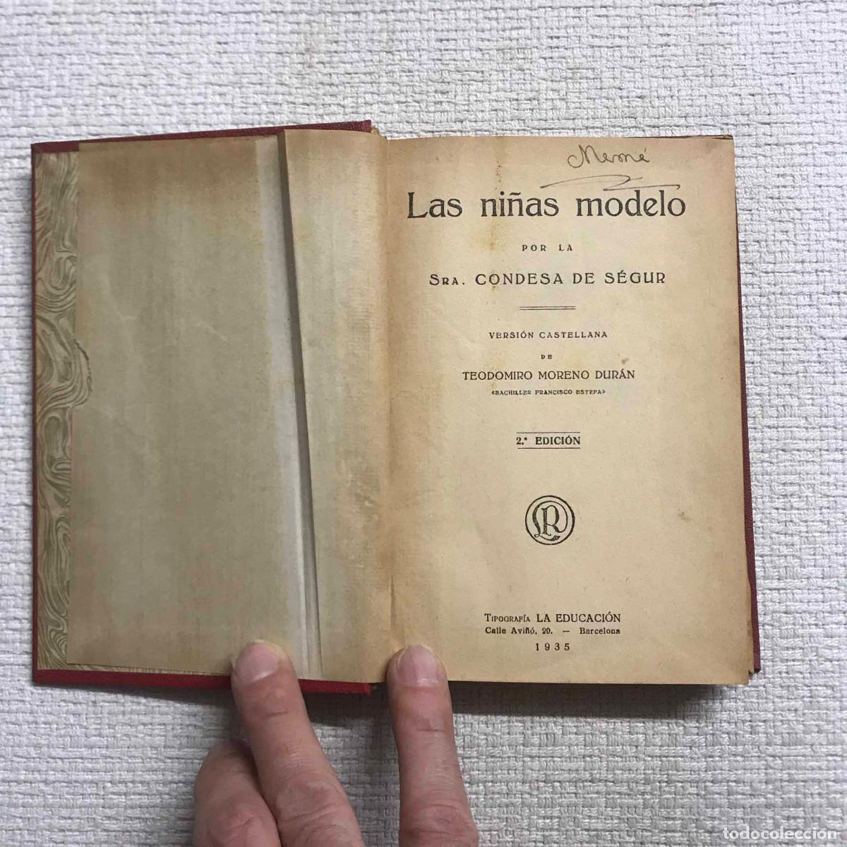 Libros: Las ni&ntilde;as modelo - Condesa de S&eacute;gur - Foto 2