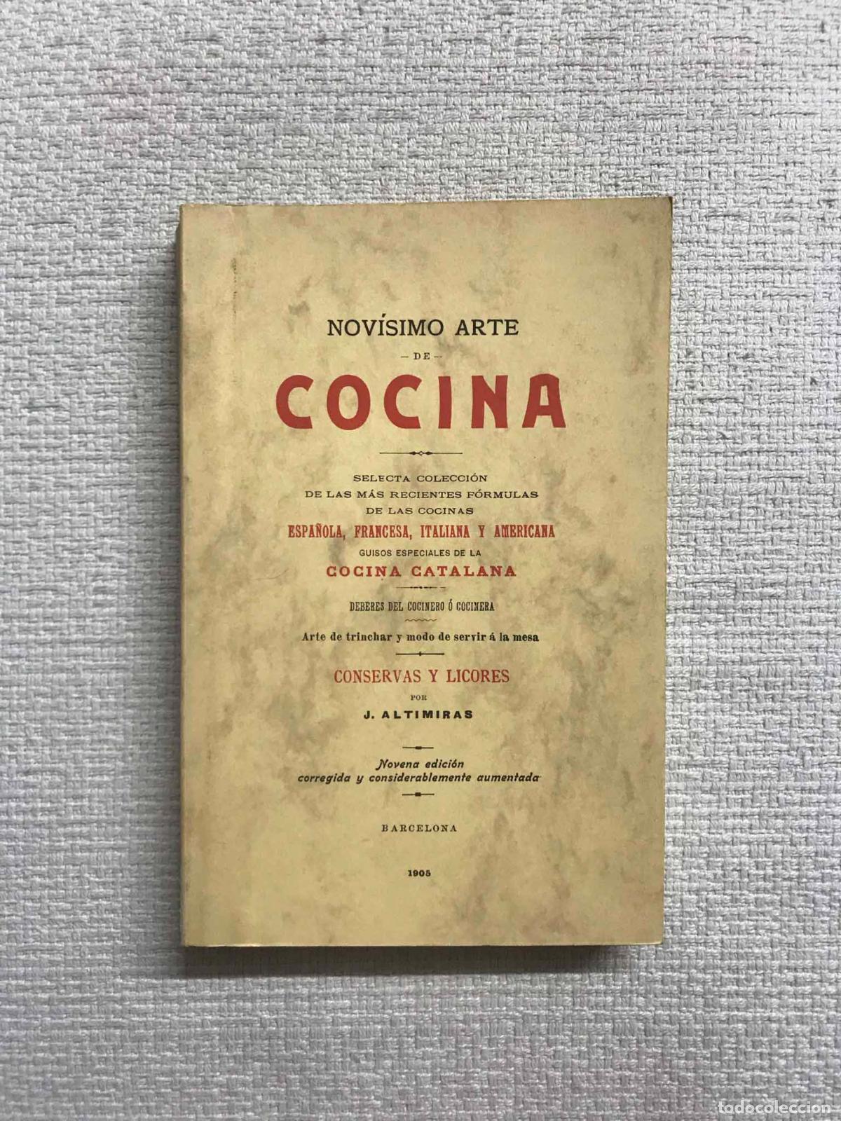 Libros: Nov&iacute;simo arte de cocina - Juan Altamiras - Foto 1