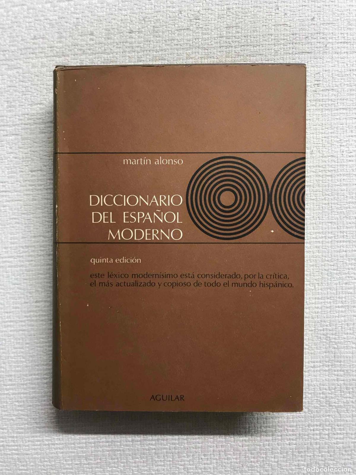 Libros: Diccionario del espa&ntilde;ol moderno - Mart&iacute;n Alonso - Foto 1