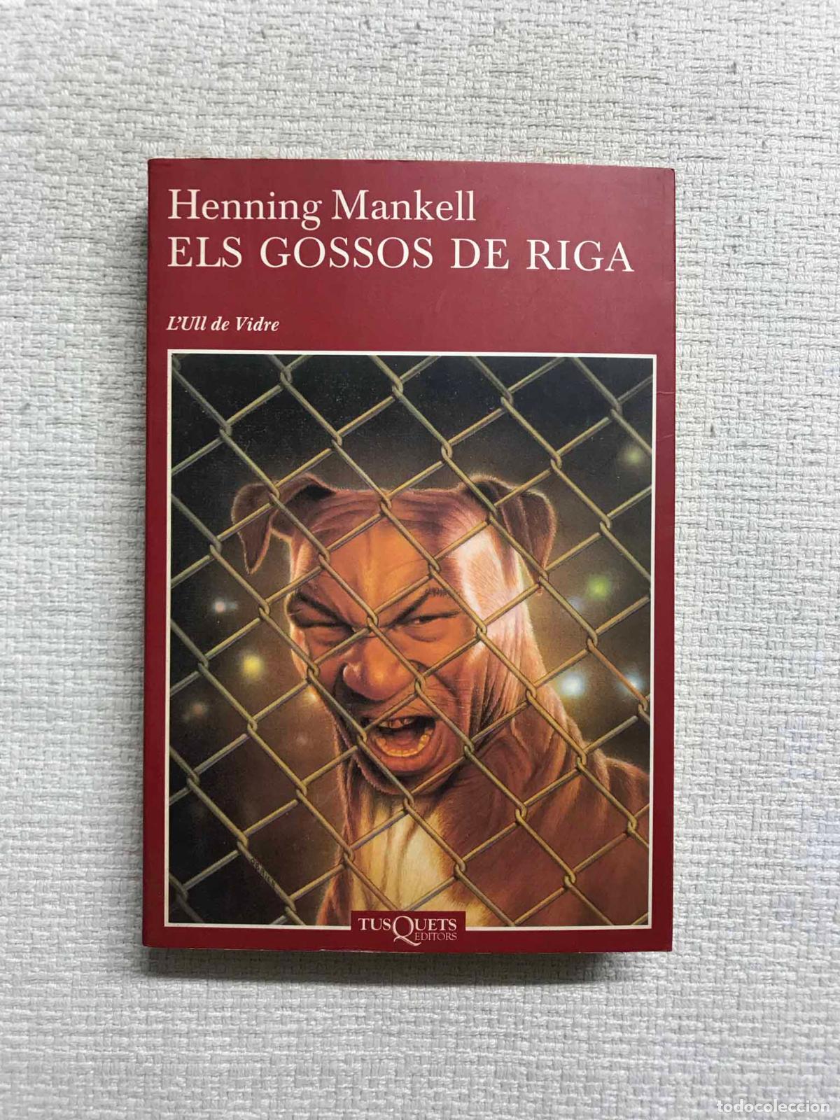 Libros: Els Gossos de Riga - Henning Mankell - Foto 1
