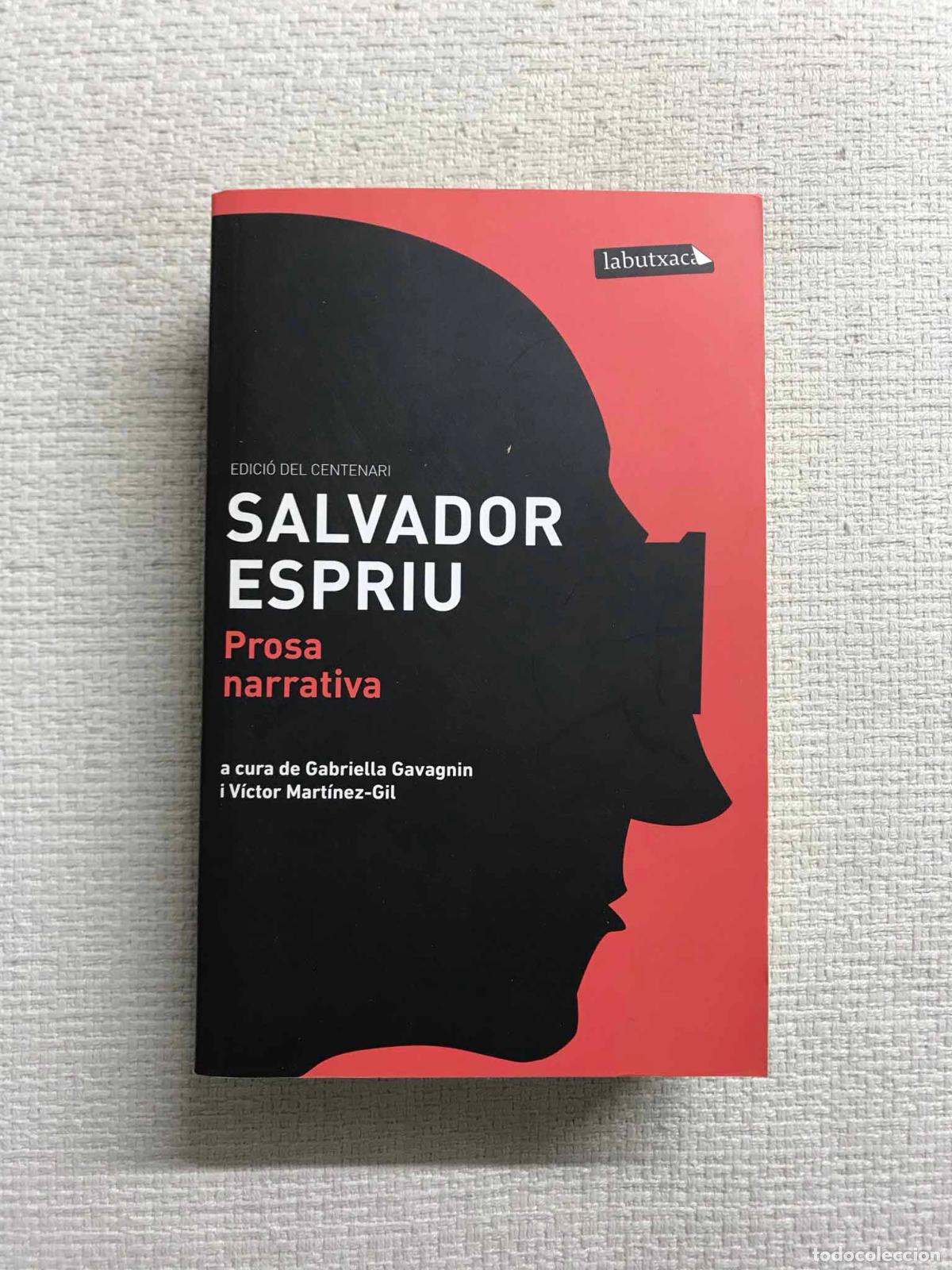 Libros: Prosa narrativa - Salvador Espriu - Foto 1
