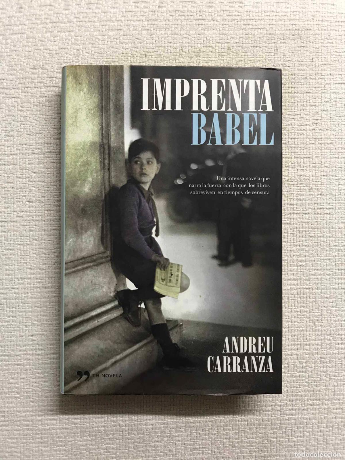 Libros: Imprenta Babel - Andreu Carranza - Foto 1