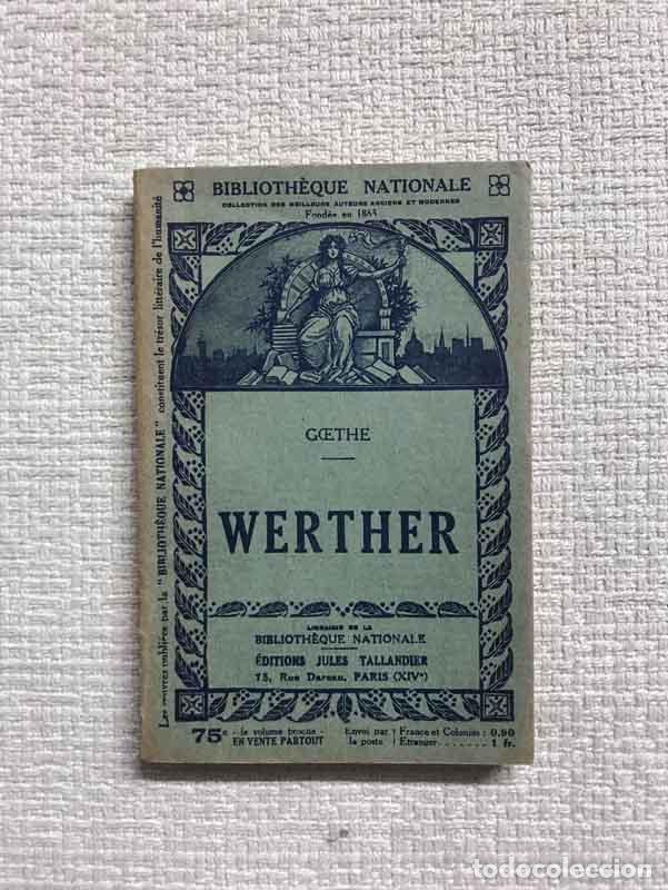 Libros: Werther - Goethe - Foto 1