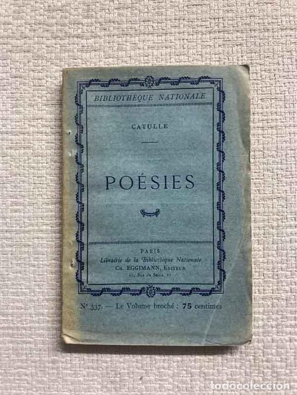 Libros: Po&eacute;sies - Catulle - Foto 1