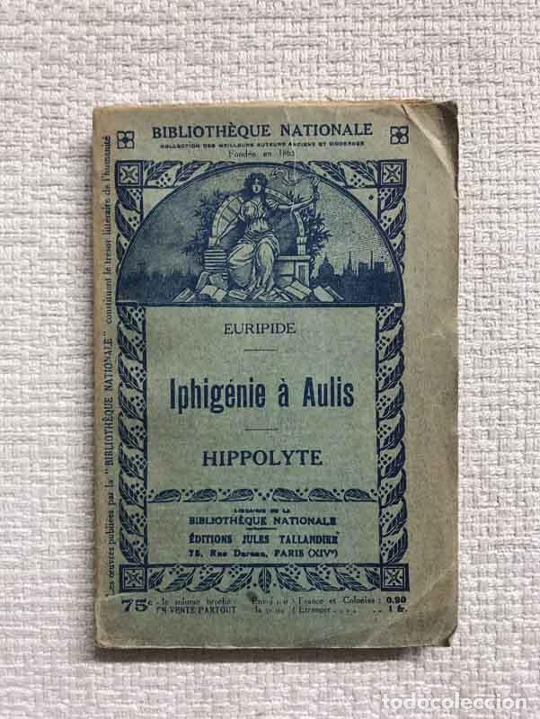 Libros: Iphig&eacute;nie &agrave; Aulis - Euripide
