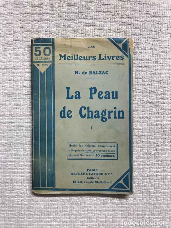 Libros: La Peau de Chagrin. Vol. I - H. de Balzac - Foto 1