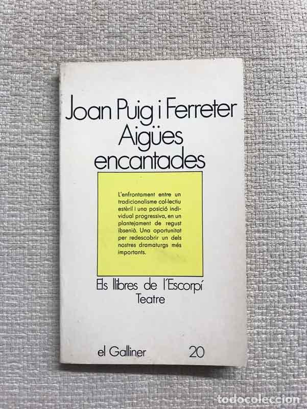 Libros: Aig&uuml;es encantades - Joan Puig i Ferreter - Foto 1