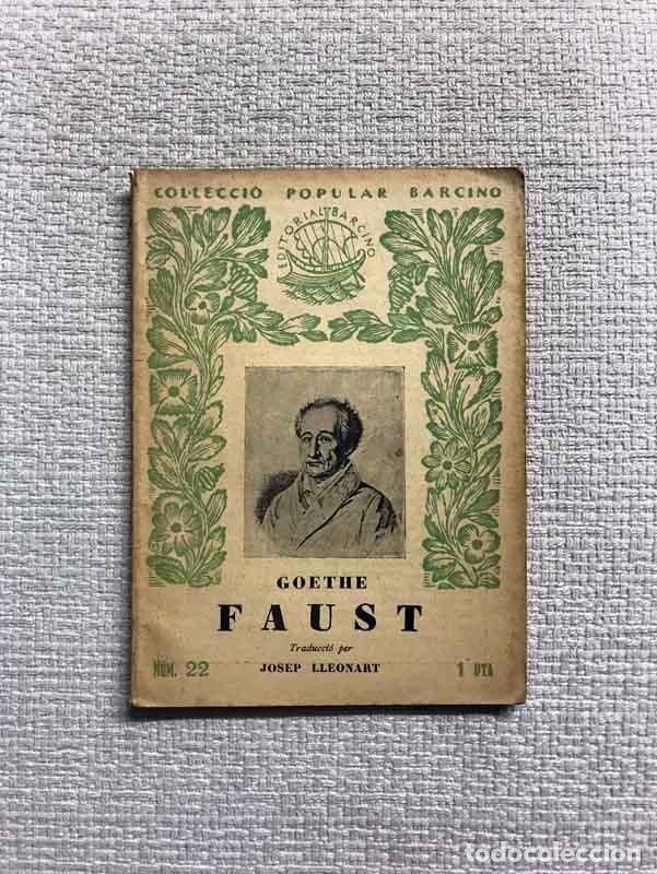Libros: Faust - Goethe - Foto 1