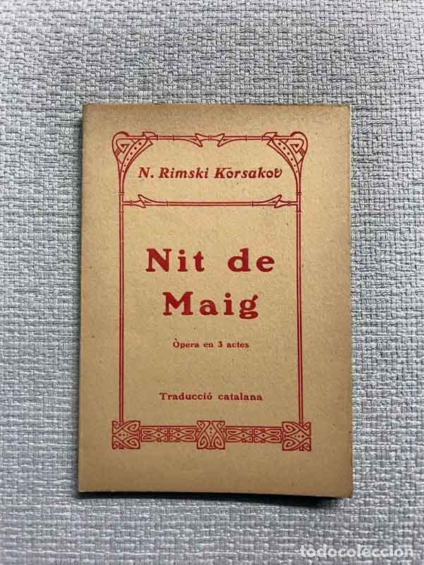 Libros: Nit de maig - N. Rimski Korsakov - Foto 1