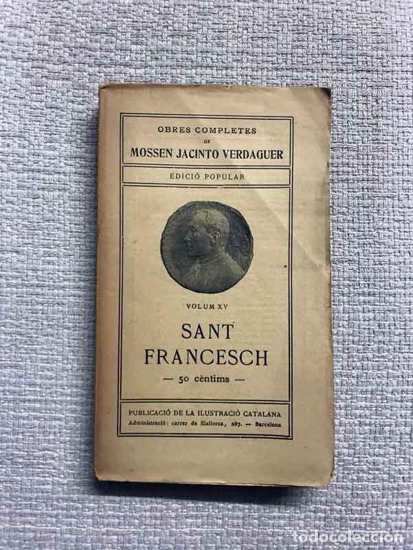 Libros: Sant Francesch - Jacinto Verdaguer - Foto 1