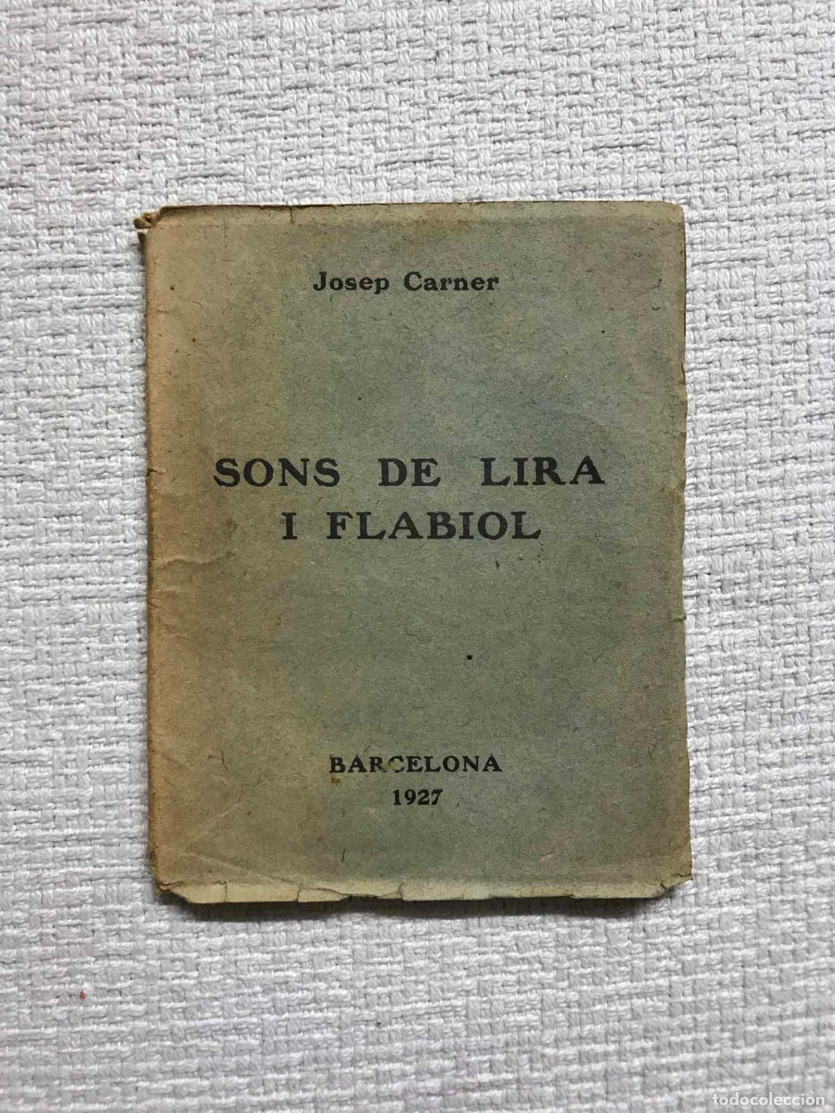 Libros: Sons de lira i flabiol - Josep Carner - Foto 1
