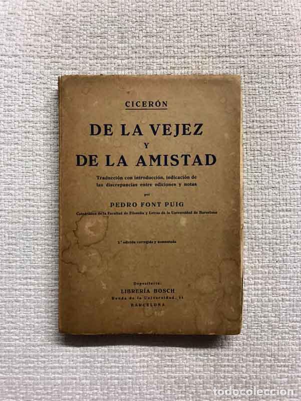 Libros: De la vejez y la amistad - Cicer&oacute;n - Foto 1