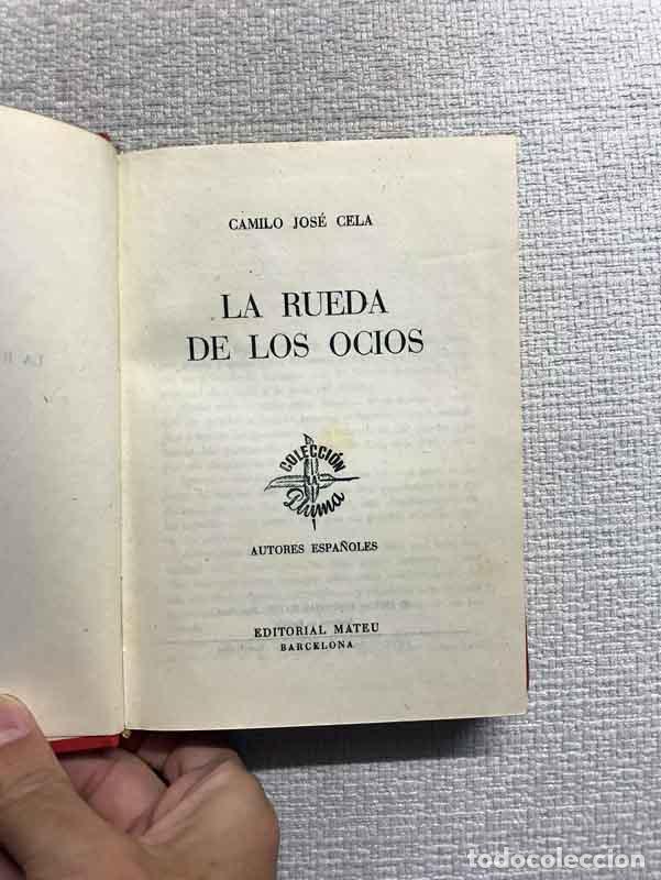 Libros: La rueda de los ocios - Camilo J. Cela - Foto 2