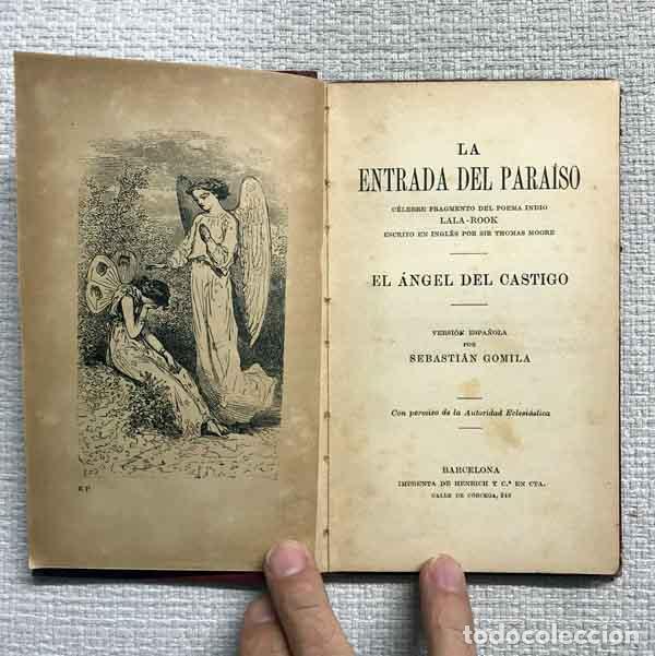 Libros: La entrada del para&iacute;so / El &aacute;ngel del castigo - Thomas Moore - Foto 2