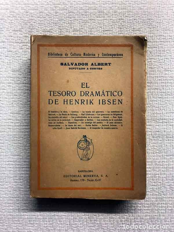 Libros: El tesoro dram&aacute;tico de Henrik Ibsen - Salvador Albert - Foto 1