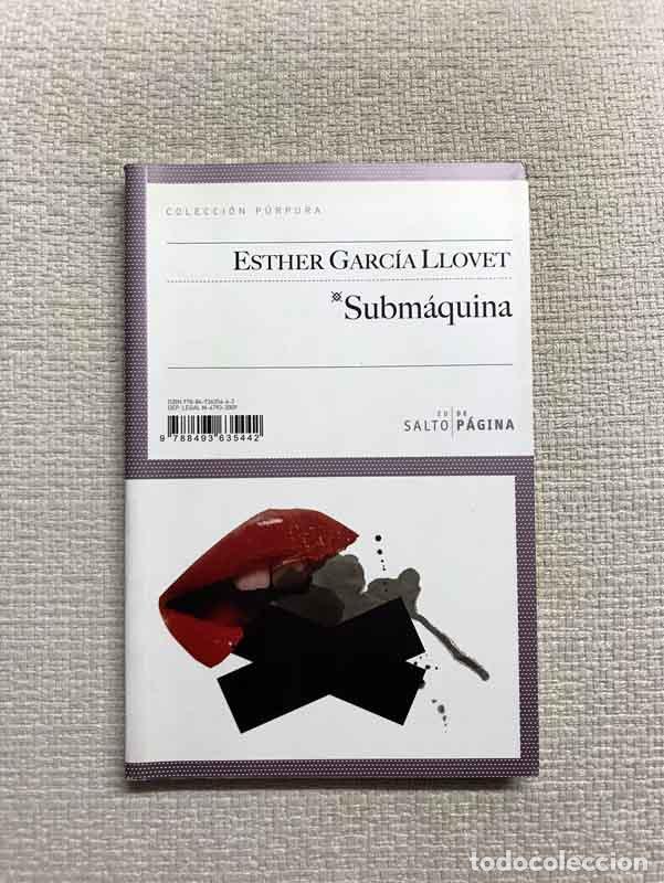 Libros: Subm&aacute;quina - Esther Garc&iacute;a Llovet - Foto 1