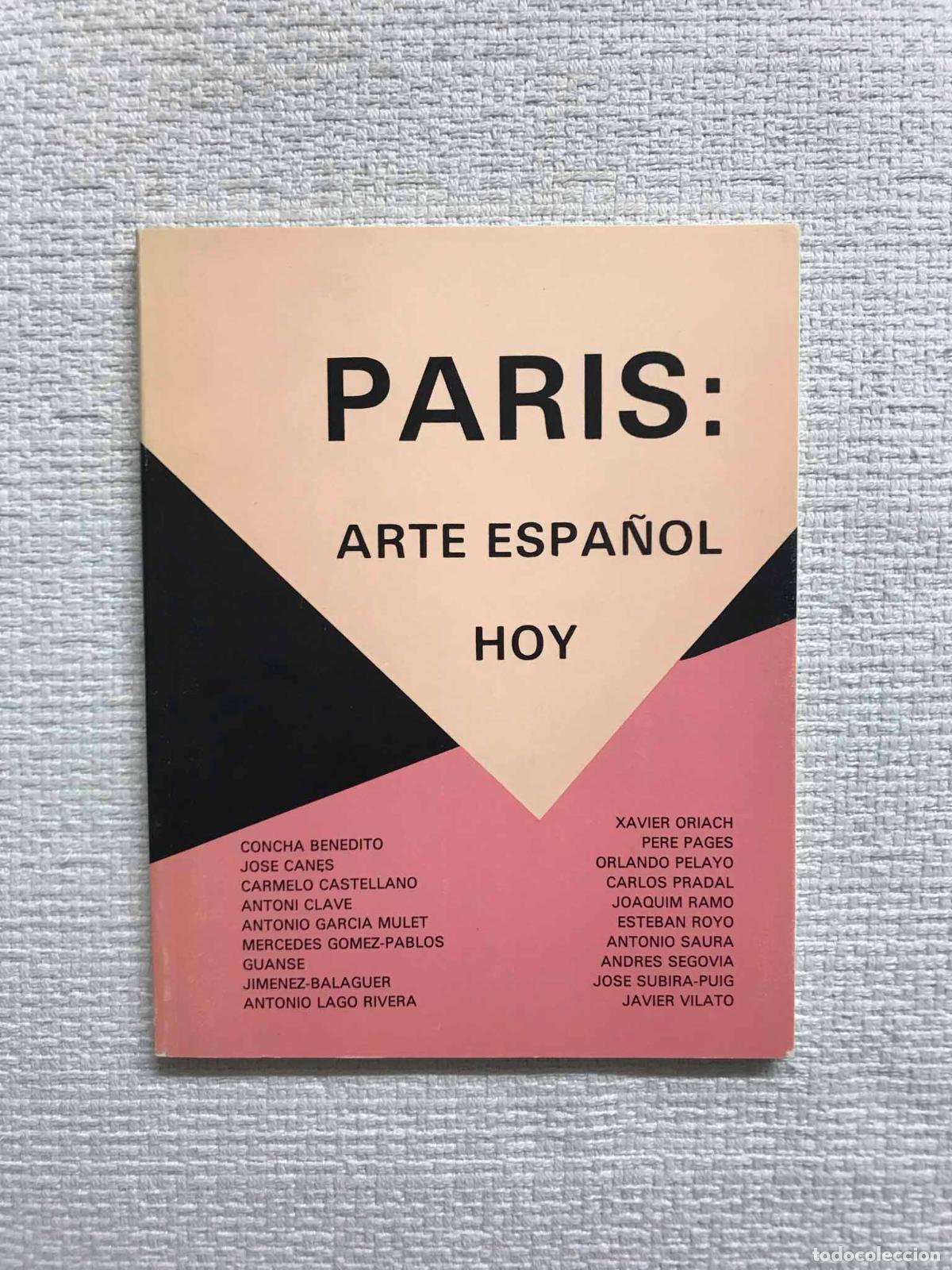 Libros: Par&iacute;s. Arte espa&ntilde;ol, hoy - Foto 1