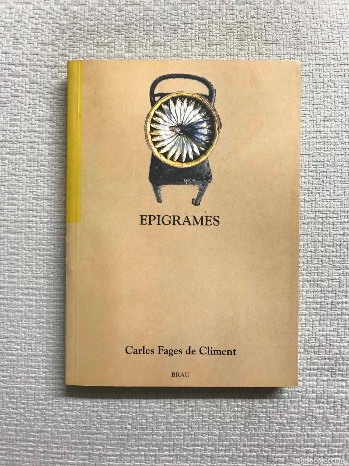 Libros: Epigrames - Carles Fages de Climent - Foto 1