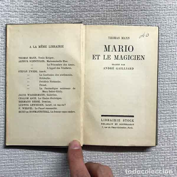 Libros: Mario et le magicien - Thomas Mann - Foto 1