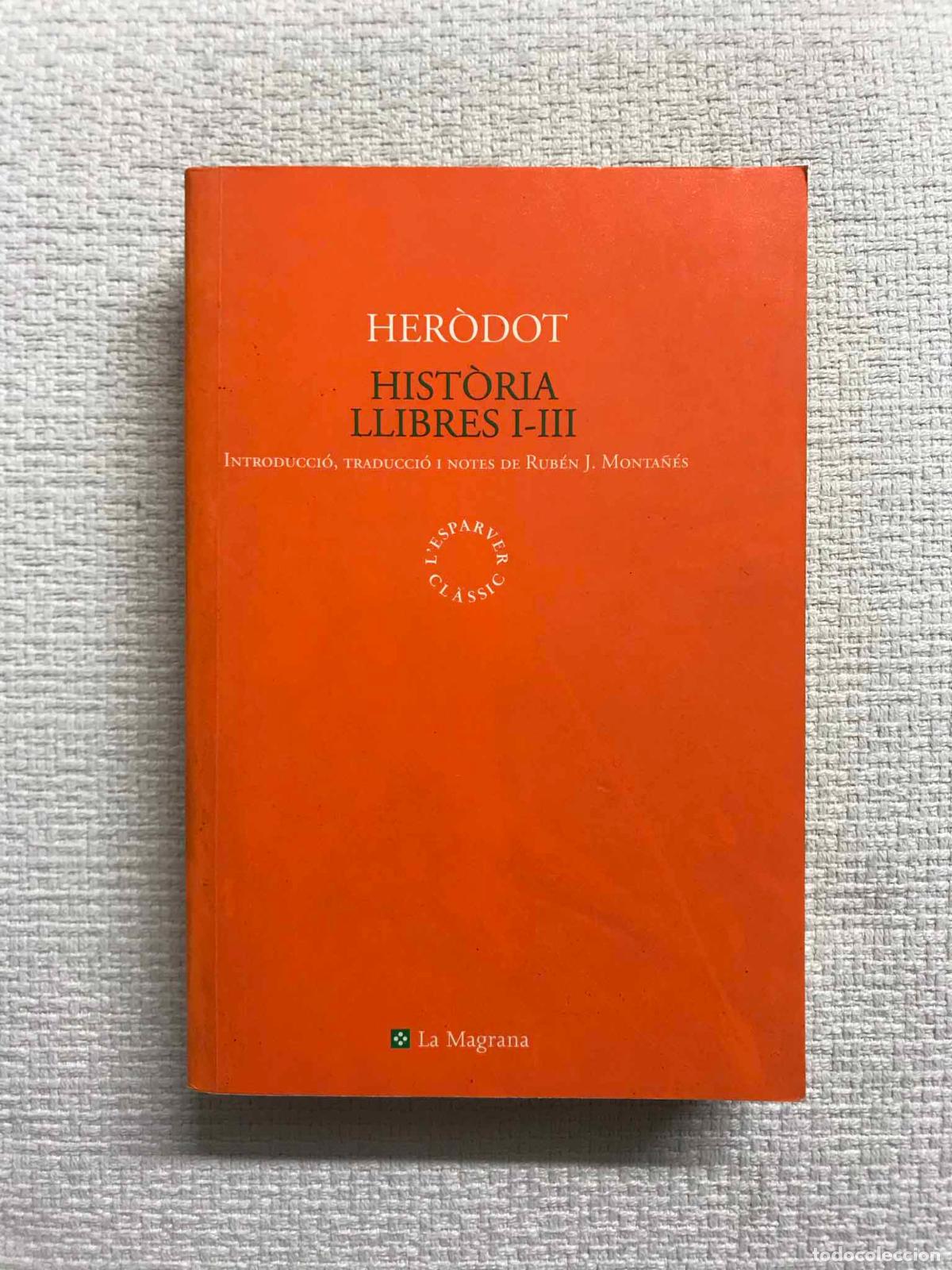 Libros: Hist&ograve;ria. Llibres I-III - Her&ograve;dot - Foto 1