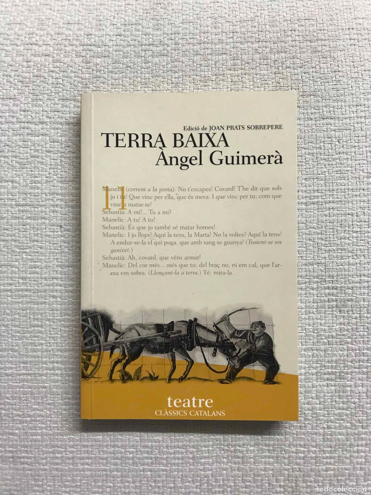 Libros: Terra baixa - &Agrave;ngel Guimer&agrave; - Foto 1