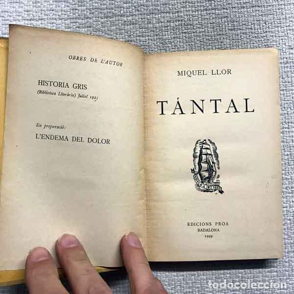 Libros: T&aacute;ntal - Miquel Llor - Foto 2