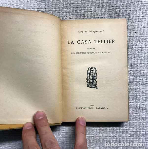 Libros: La casa Tellier - Guy de Maupassant - Foto 2