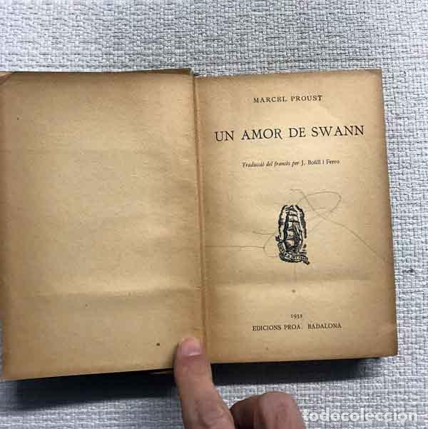 Libros: Un amor de Swann - Marcel Proust - Foto 2