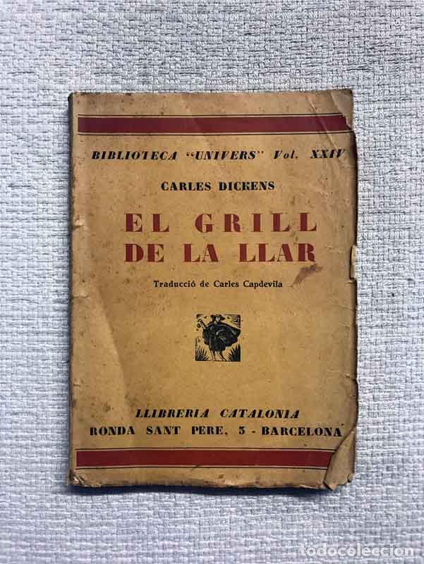 Libros: El grill de la llar - Carles Dickens - Foto 1