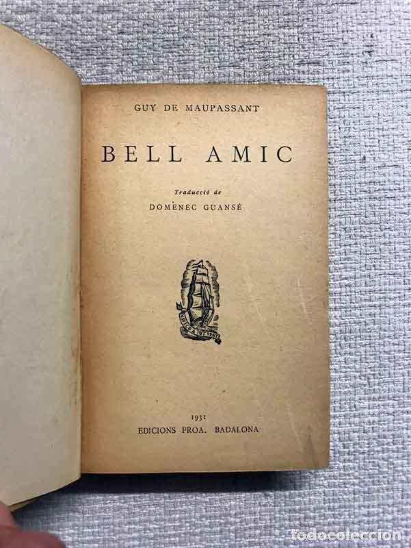 Libros: Bell Amic - Guy de Maupassant - Foto 2