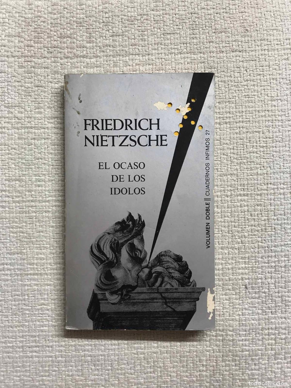Libros: El ocaso de los &iacute;dolos - Friedrich Nietzsche - Foto 1