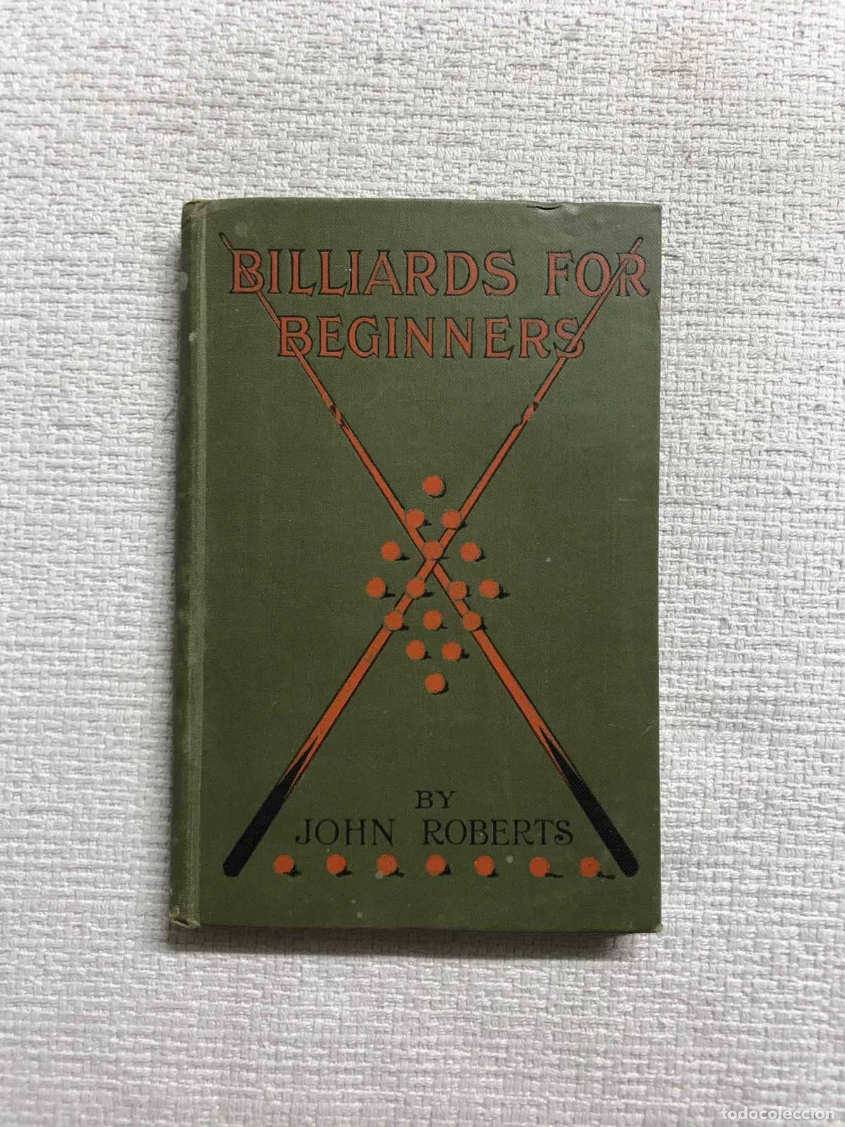Libros: Billiards for beginners - John Roberts - Foto 1