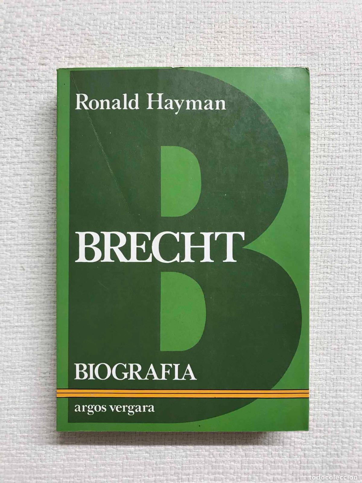 Libros: Brecht - Ronald Hayman - Foto 1