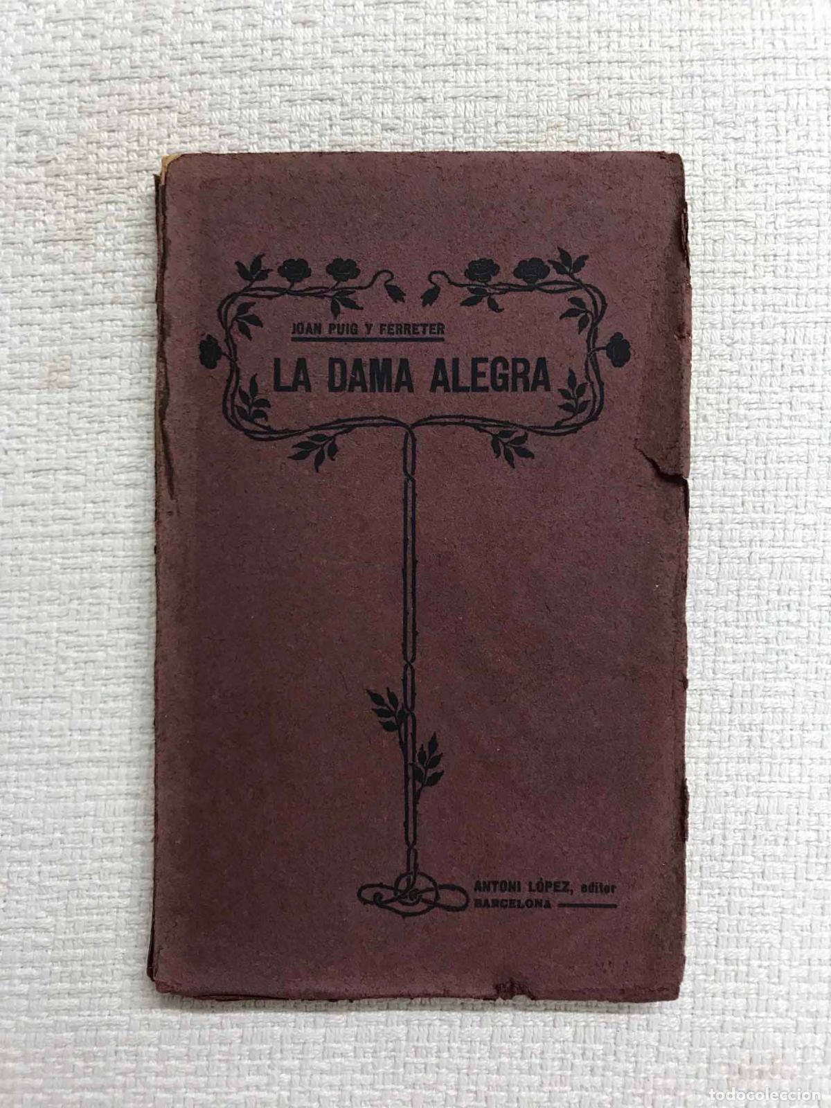 Libros: La dama alegra - Joan Puig i Ferreter - Foto 1