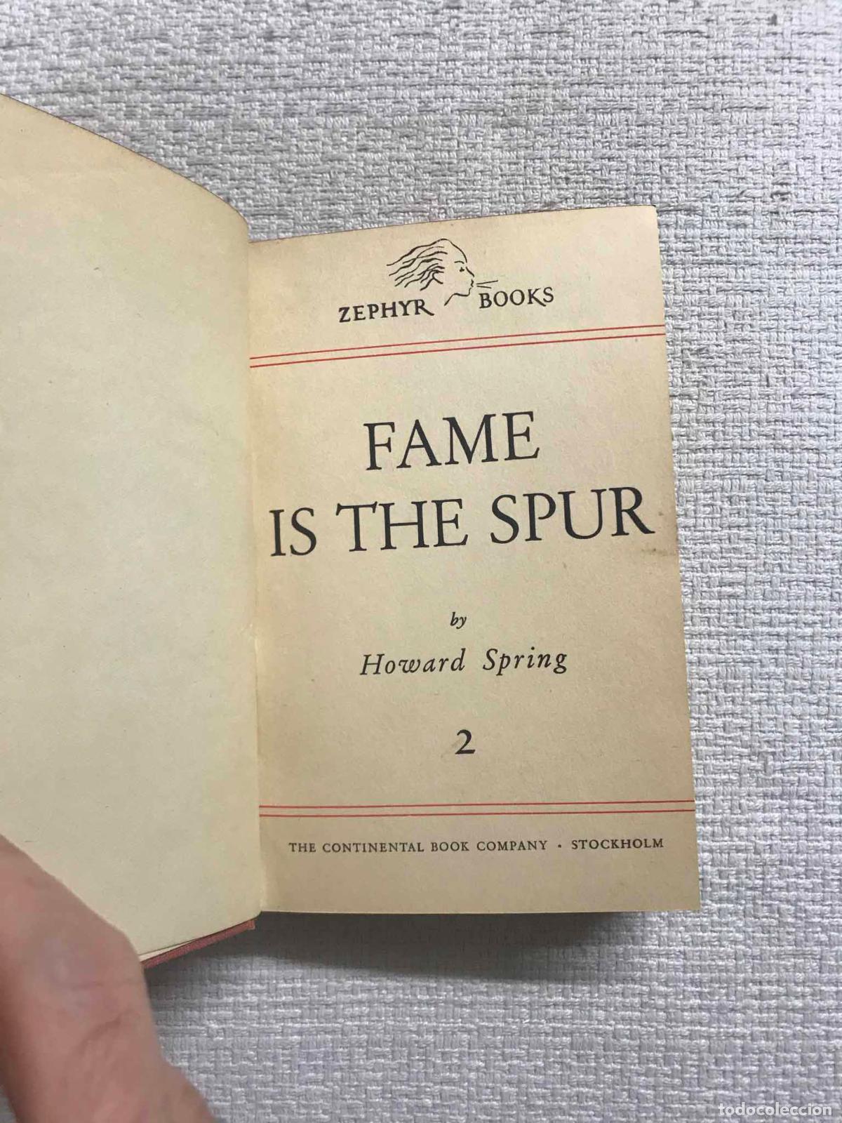 Libros: Fame is the Spur. Vol. II - Howard Spring - Foto 2