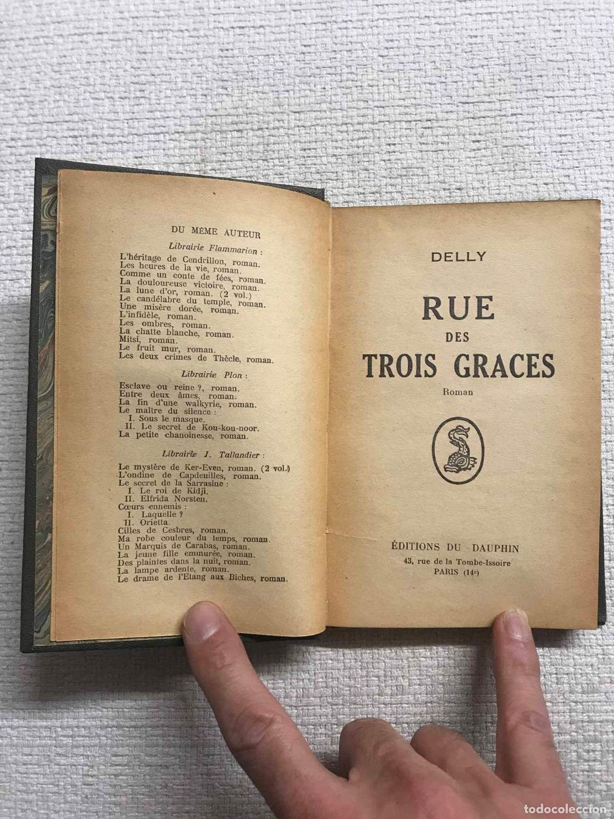 Libros: Rue des trois graces - Delly - Foto 2