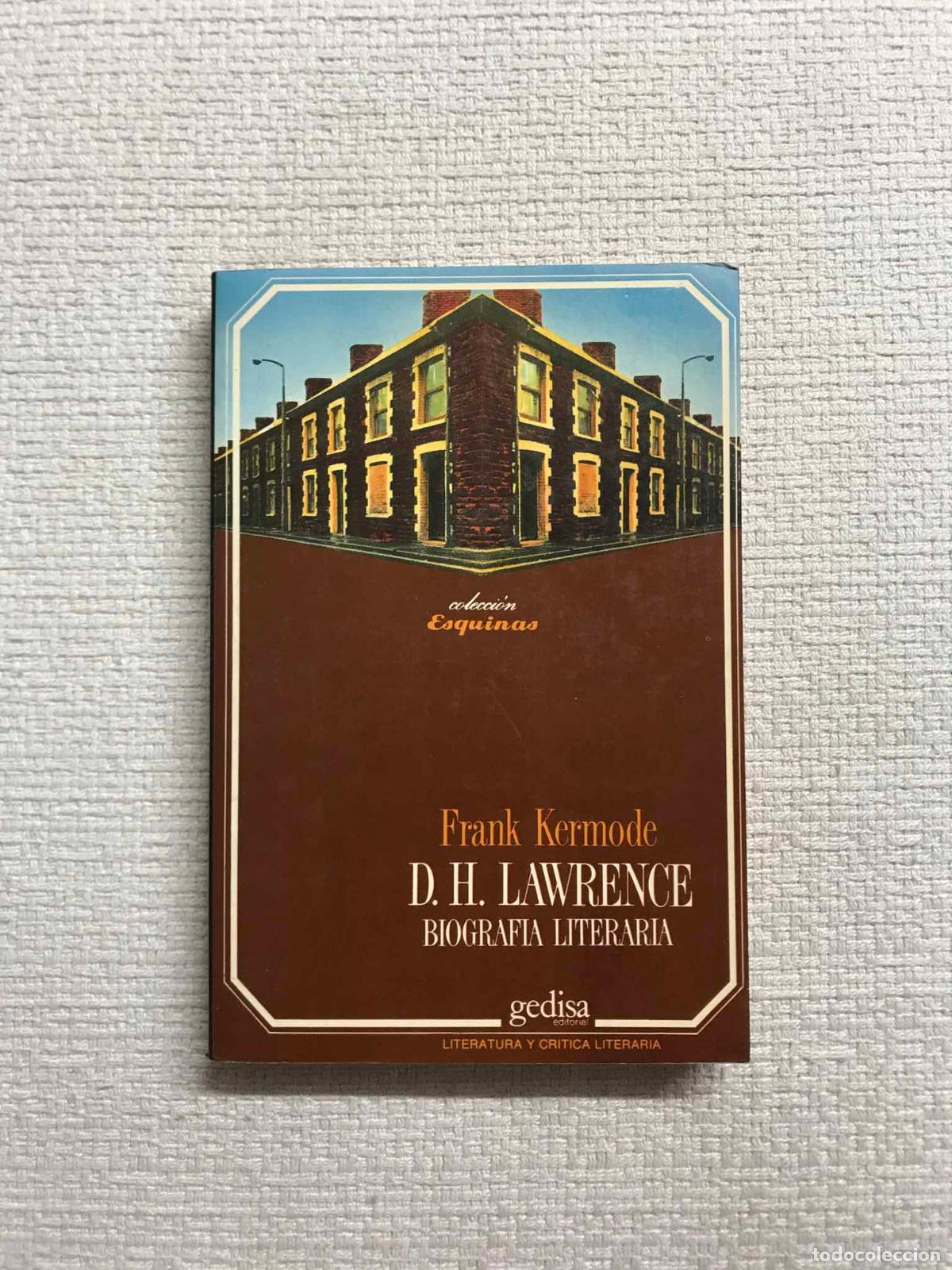 Libros: D.H. Lawrence. Biografia Literaria - Frank Kermode - Foto 1