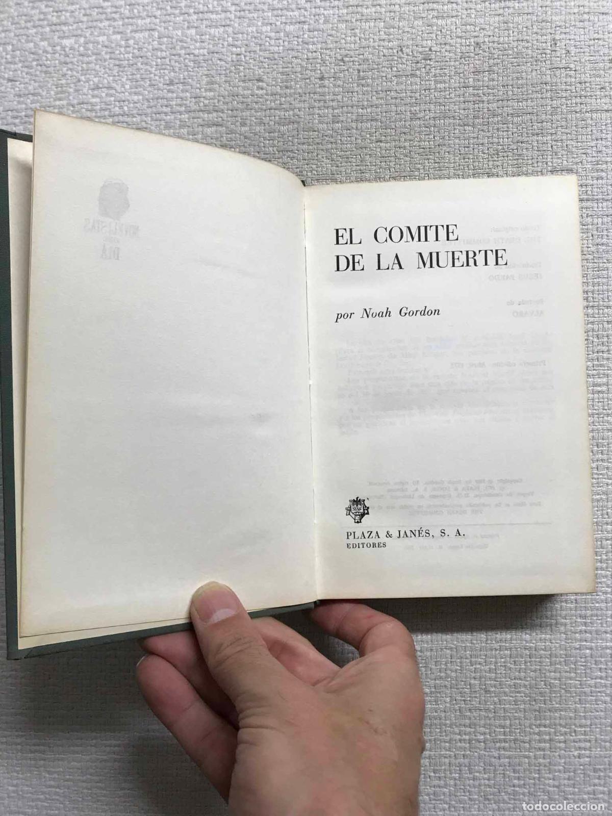 Libros: El comit&eacute; de la muerte - Noah Gordon - Foto 2