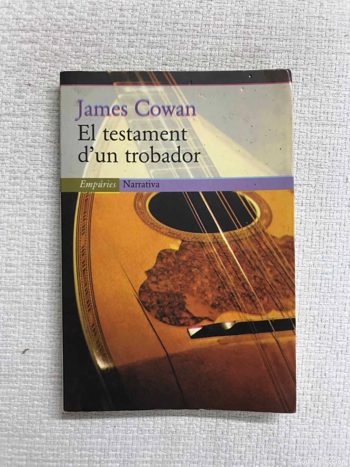 Libros: El testament dun trobador - James Cowan - Foto 1