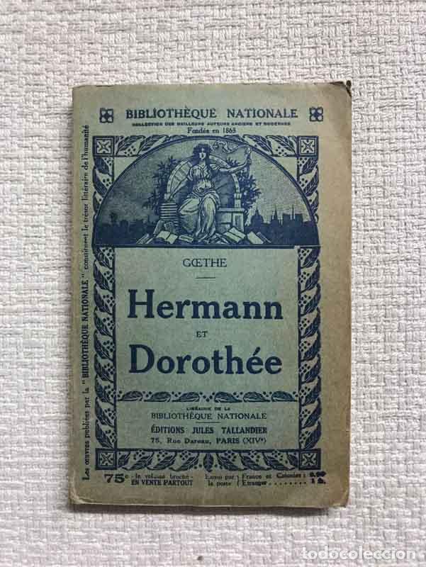 Libros: Hermann et Doroth&eacute;e - Goethe - Foto 1