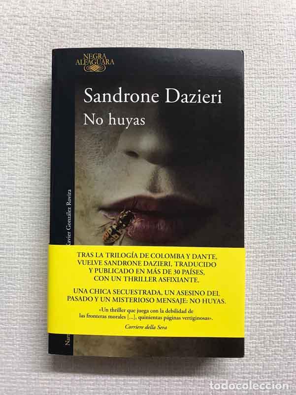 Libros: No huyas - Sandrone Dazieri - Foto 1